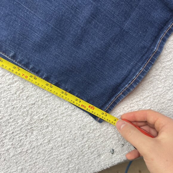 American Eagle Kick Boot Jeans Women’s Size 10 Long Super Stretch Cowboy Flare - Picture 8 of 12